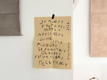 画像をギャラリービューアに読み込む, Yuki MIKAMI - 2026 Calendar? -
