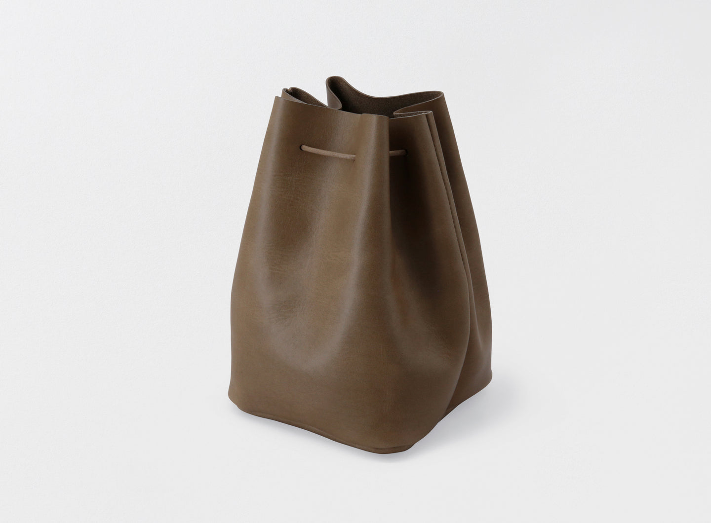 Square drawstring bag