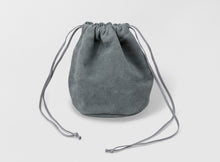 画像をギャラリービューアに読み込む, Velour drawstringbag
