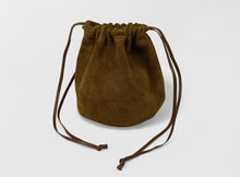 画像をギャラリービューアに読み込む, Velour drawstringbag
